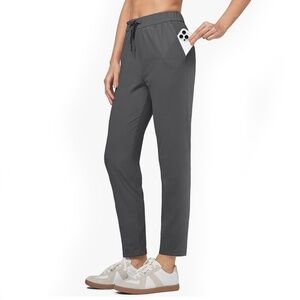 WILLIT Golf Travel Yoga Lounge Pants in Deep Grey